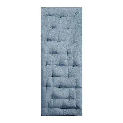 Aqua Bliss Chenille Lounge Floor Pillow Cushion, Belen Kox