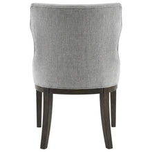 Mist Grey Dining Side Chairs with Contemporary Design and Comfort, Set of 2