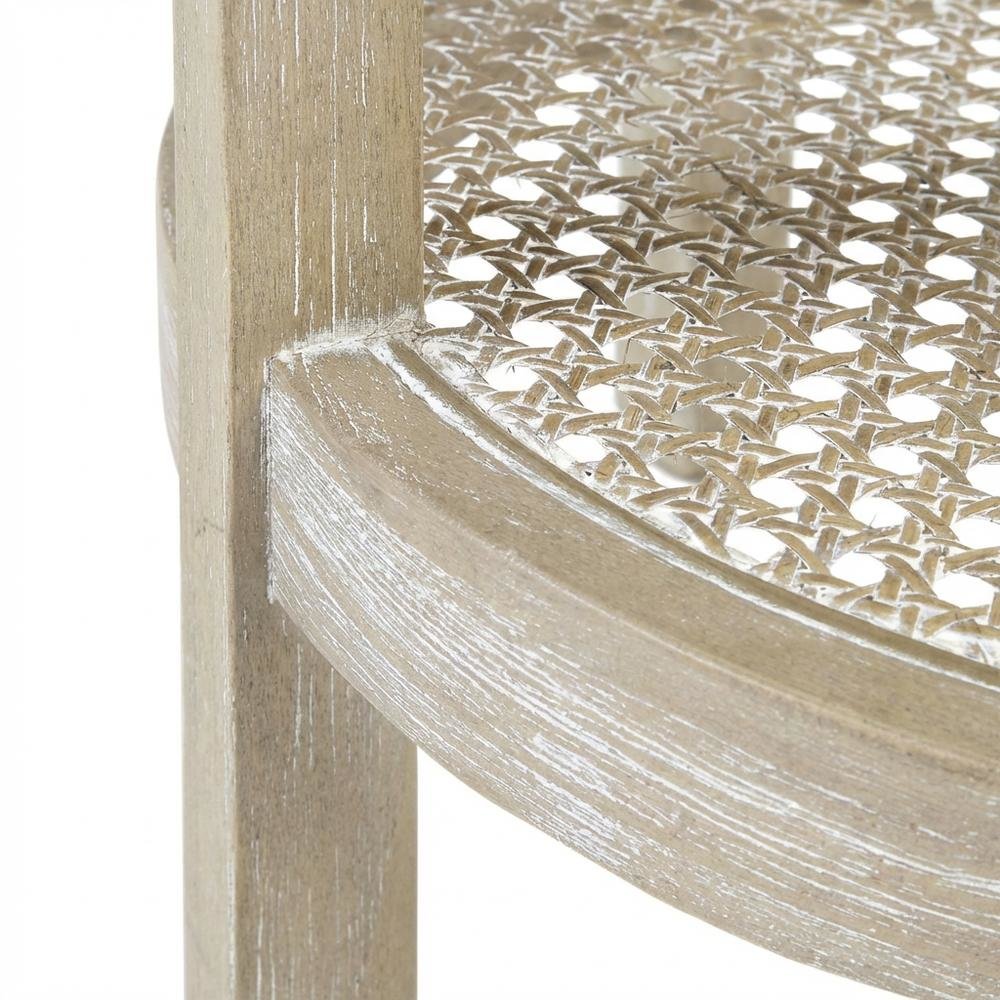 Round Accent Table with Smooth Surface and Sturdy Construction