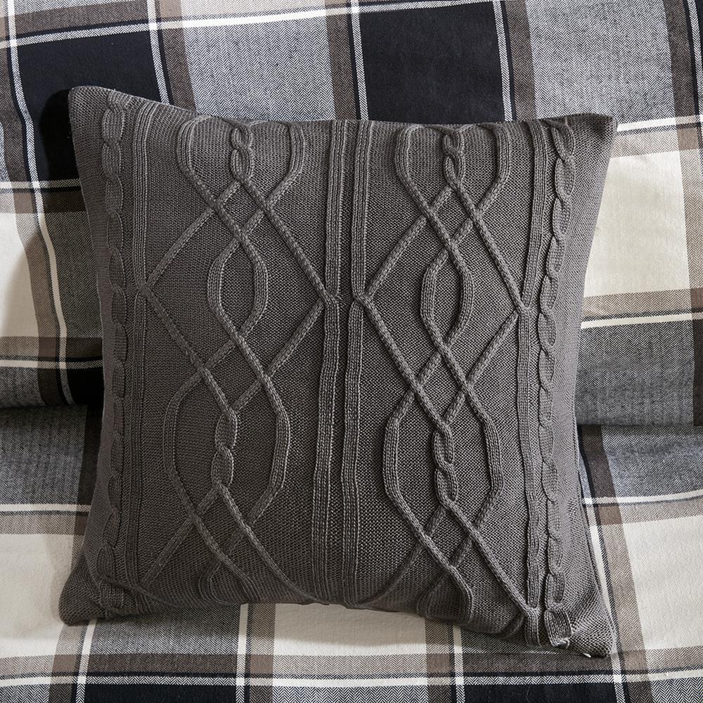 Luxury Jacquard Brown Comforter Set, Belen Kox