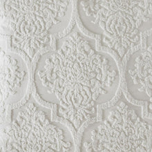 Seraphina White Chenille Duvet Cover Set, Belen Kox