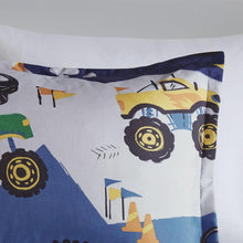 Mi Zone Kids Nash Monster Truck Comforter Set, Belen Kox