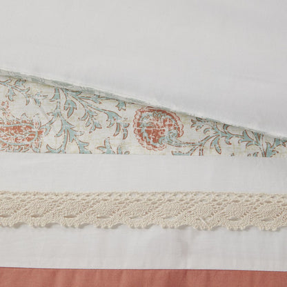 9 Piece Cotton Percale Comforter Set