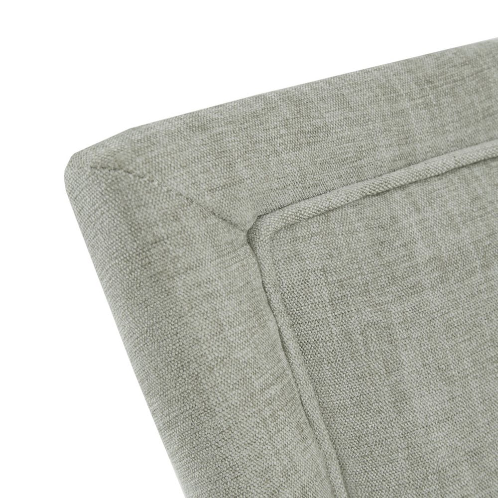 Green Dining Chairs Set of 2, Mid Century Upholstered Chairs for Dining Table