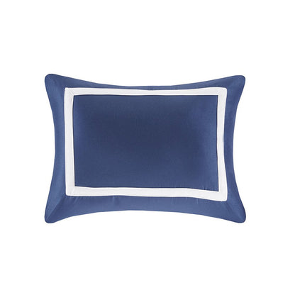 Navy Luxe 8 Piece Comforter Set, Belen Kox