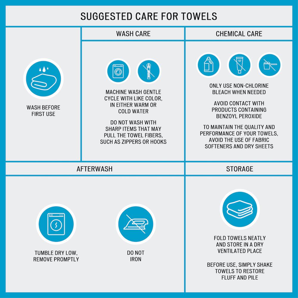 100% Cotton 8 Piece Antimicrobial Towel Set