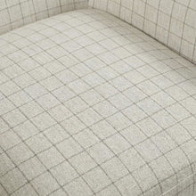 Beige Wing Chair with Stylish Design and Comfortable Upholstery