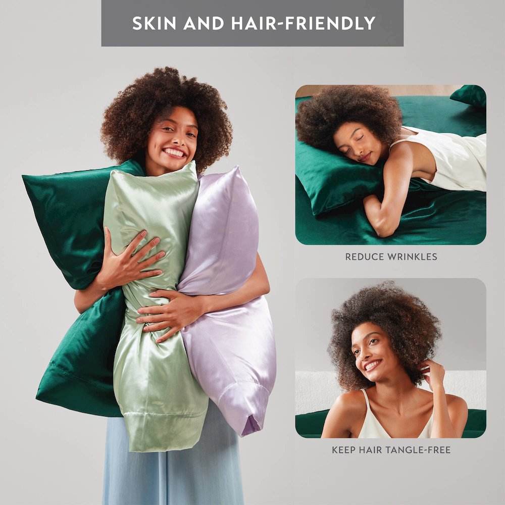 Satin Luxury Sheet Set in Emerald