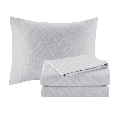 Central Park Leaf Print Complete Comforter Set, Belen Kox