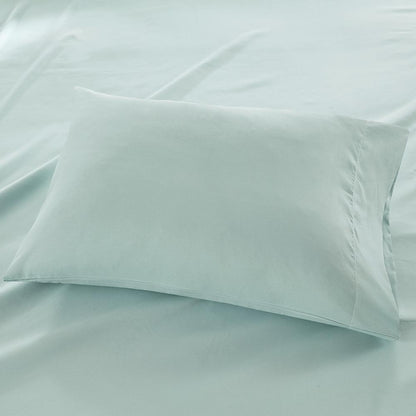 Seafoam Microcell Moisture Wicking Sheet Set, Belen Kox