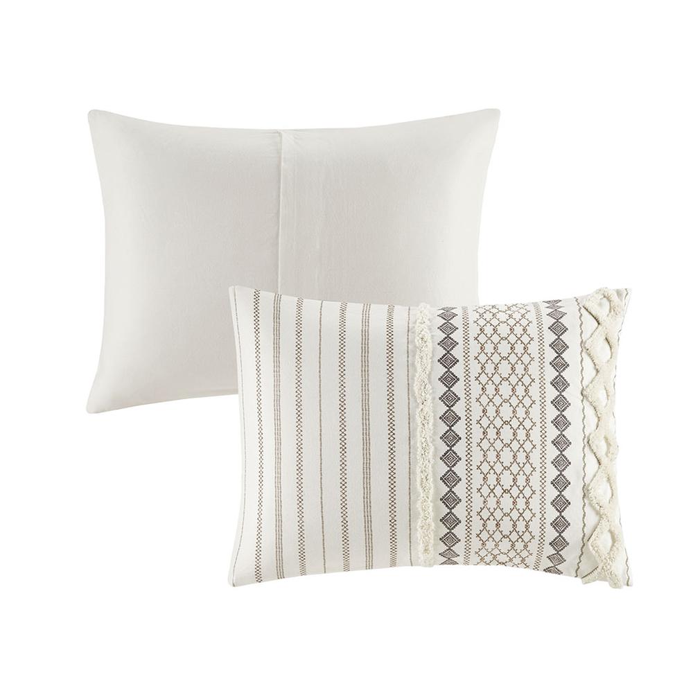 Imani Geometric Print Cotton Duvet Cover Set, Belen Kox
