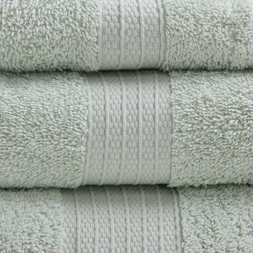 Organic Seafoam 6-Piece Towel Set, Belen Kox