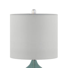 Ellipse Blue Glass Table Lamp Set (Set of 2), Belen Kox