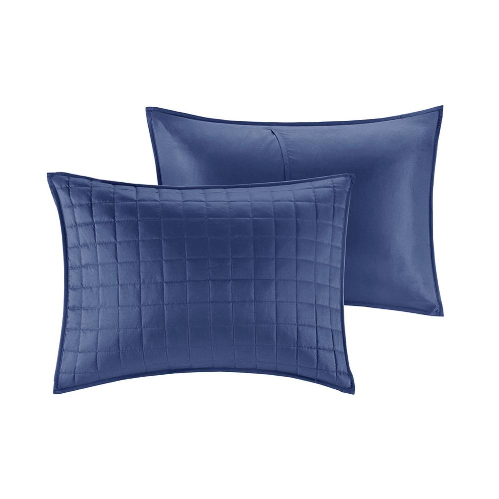 Navy Luxe 8 Piece Comforter Set, Belen Kox