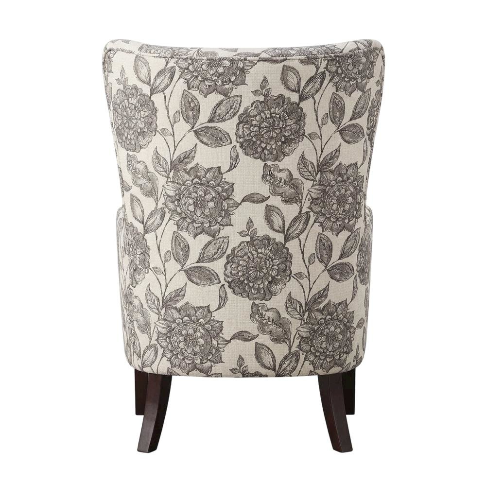 Winged Swoop Accent Armchair with Elegant Design and Comfortable Frame
