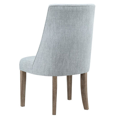 Blue Upholstered Dining Chairs – Elegant Kitchen and Dining Room Seating