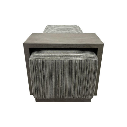 Bench/Cocktail Ottoman With Table