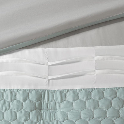Tinsley Pintuck Pieced Comforter Set, Belen Kox