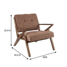 Orange Retro Rocket Lounge Chair with Comfortable Seat and Stylish Design