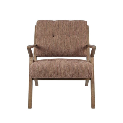 Orange Retro Rocket Lounge Chair with Comfortable Seat and Stylish Design