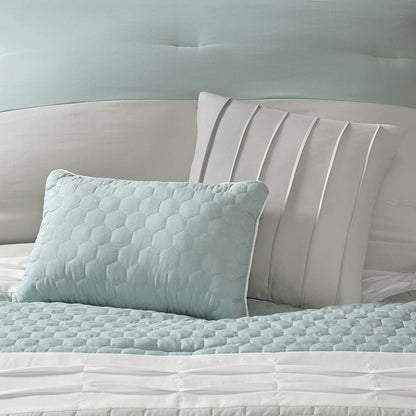 Tinsley Pintuck Pieced Comforter Set, Belen Kox
