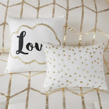 Ivory Majesty Gold Comforter Set, Belen Kox