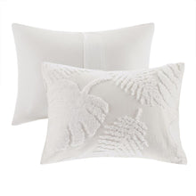 Coastal Palm Chenille 3-Piece Duvet Cover Set, Belen Kox