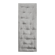 Luxe Grey Chenille Lounge Floor Pillow, Belen Kox