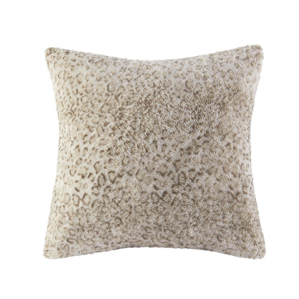 Faux Fur Square Pillow