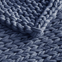 Chunky Twice Knit Handmade Throw, Belen Kox
