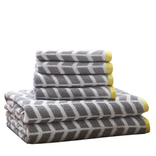 Geo Jacquard Towel Set, Belen Kox