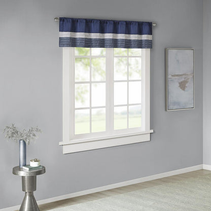Polyoni Pintuck Window Valance