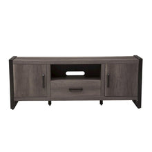 Tanners Creek Entertainment Center w Piers in Graystone