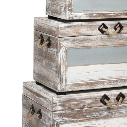 Crestview Collection Lenox White Circles Mirrored 2 Drawer Console Wood
