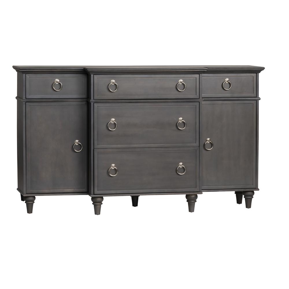 Crestview Collection CVFVR8240 37" 5 Drawer, 2 Door Sideboard Accessories