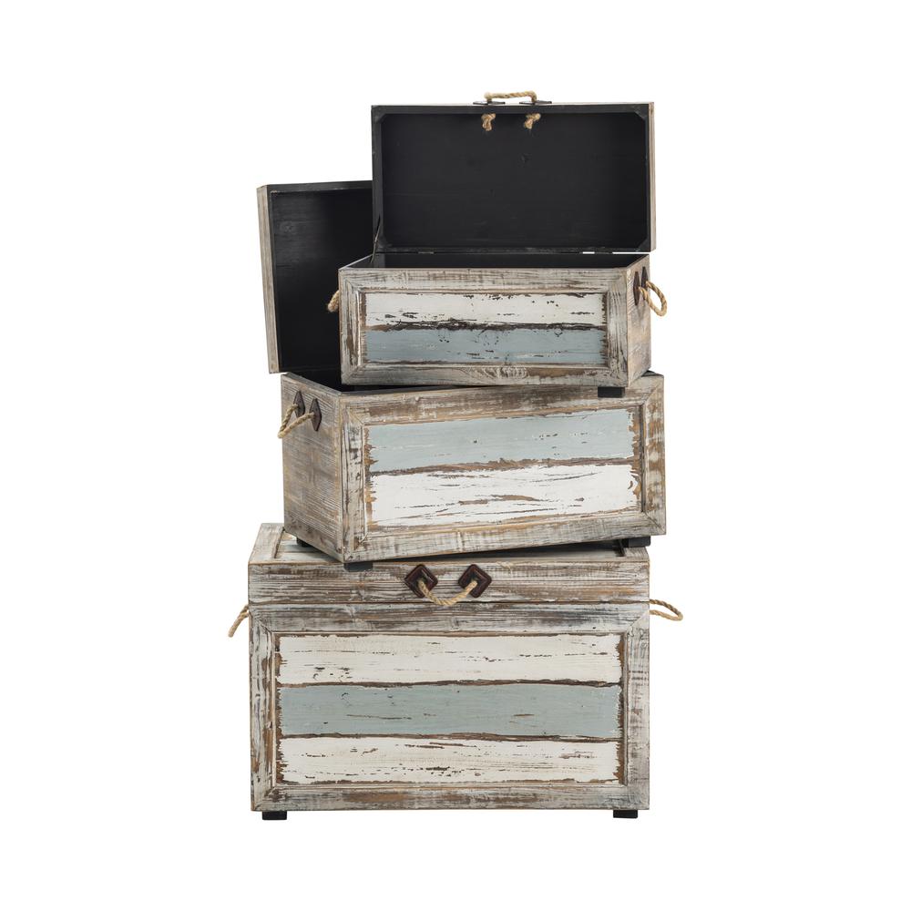 Crestview Collection Lenox White Circles Mirrored 2 Drawer Console Wood