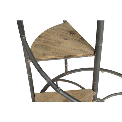 Crestview Collection Darby Spiral Staircase Metal and Wood Display Piece
