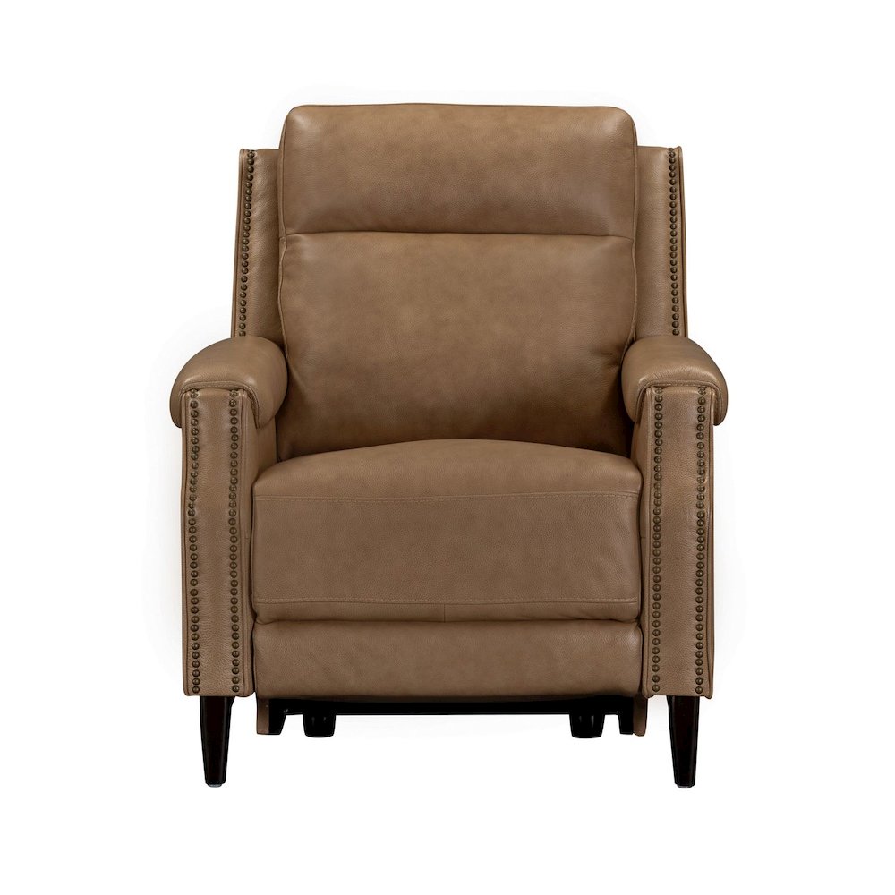 Rawling Triple Power Recliner Chair for Living Room Study - York Sand Leather
