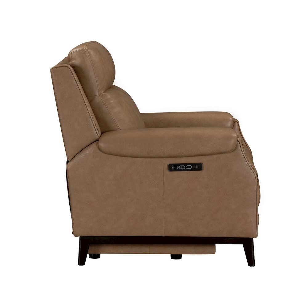 Rawling Triple Power Recliner Chair for Living Room Study - York Sand Leather