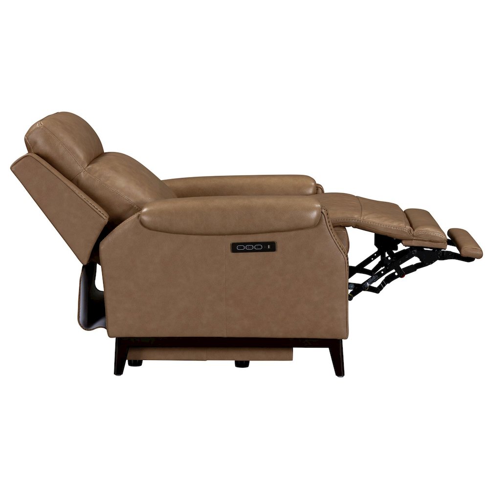 Rawling Triple Power Recliner Chair for Living Room Study - York Sand Leather