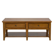 Lake House Cocktail Table in Oak