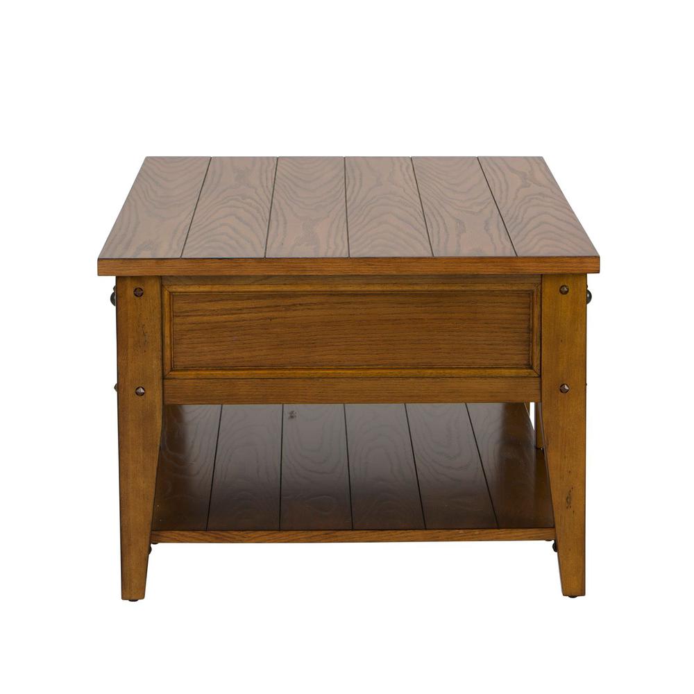 Lake House Cocktail Table in Oak