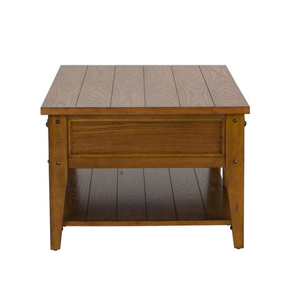 Lake House Cocktail Table in Oak