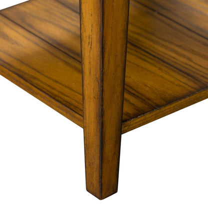 Lake House Chair Side Table in Oak