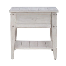 Lake House 3 Piece Table Set - Drawer Cocktail, 2 End Tables, White Oak