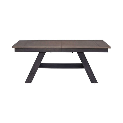 Lawson Rectangular Table in Rubberwood Solids w/ White Oak Veneers