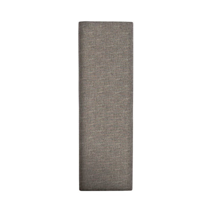 Dining Bench Transitional Grey in Smokey Grey Finish w/ Carbon Grey Tops