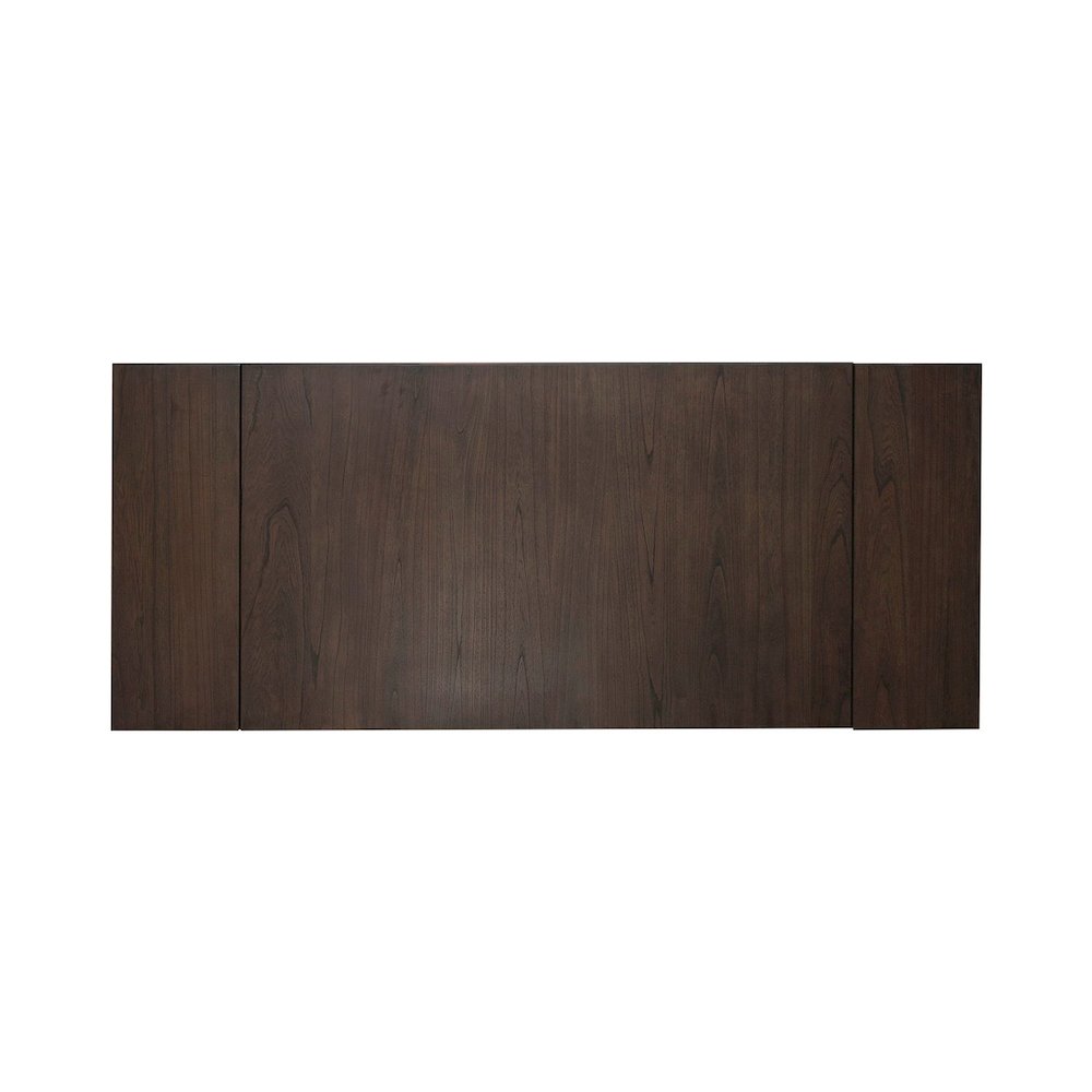 Newport Trestle Table with Two 14" Leaves - Smokey Gray with Carbon Gray Wood