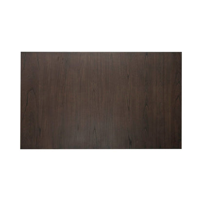 Newport Trestle Table with Two 14" Leaves - Smokey Gray with Carbon Gray Wood