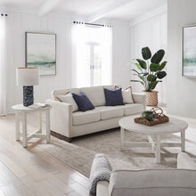 Opt 3 PcLiving Room Set Round Cocktail Table, 2 End Tables Farmhouse